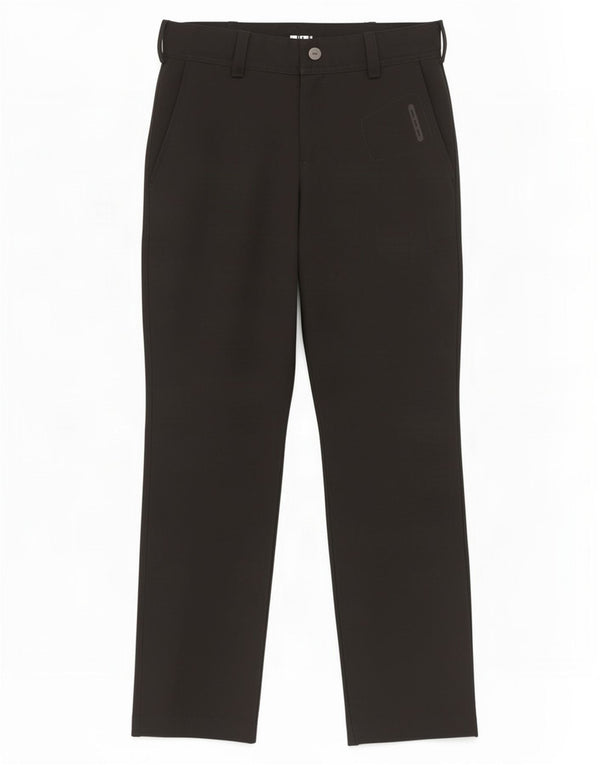 Ravne chino hlače Nike za dječake 11-12 godina W26 L26 crni poliester