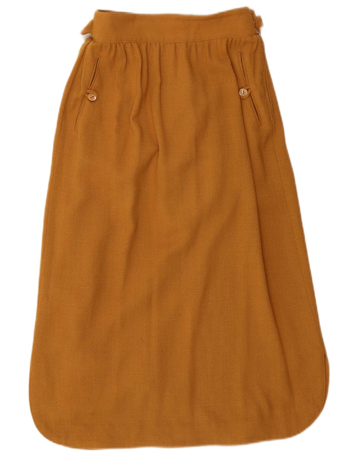 LAMBERS Ženska midi suknja IT 42 srednje W28 smeđa