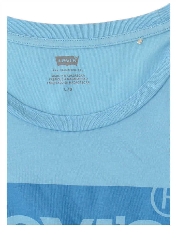 LEVI'S Ženska majica kratkih rukava s grafičkim motivima UK 14 Large Blue