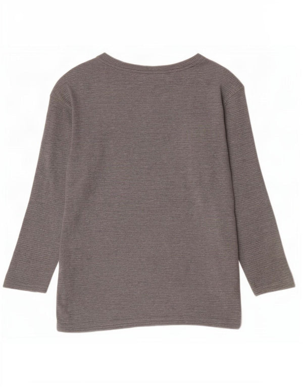 Joules ženska prevelika majica dugih rukava UK 6 XS sivi pamuk