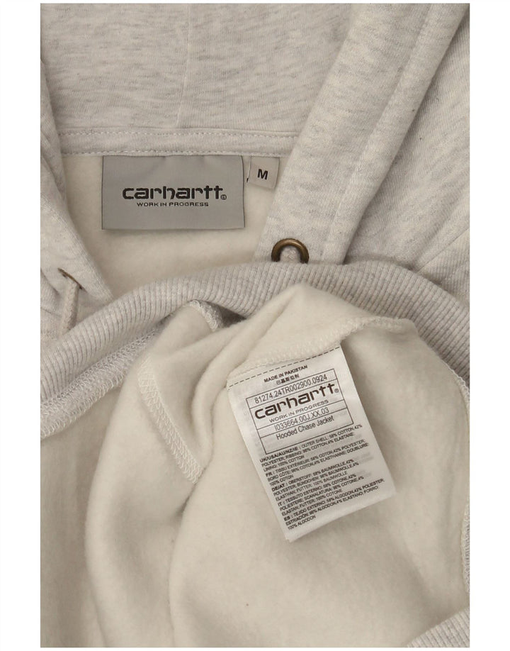 Carhartt muški pulover s kapuljačom s patentnim zatvaračem, srednje sivi pamuk