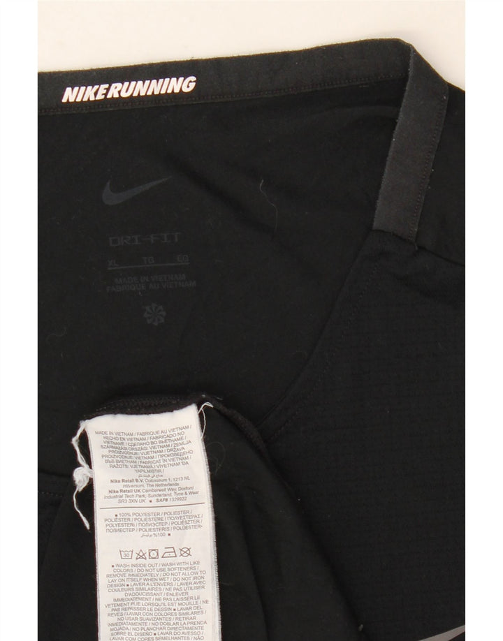 NIKE muška majica Dri Fit XL crni poliester
