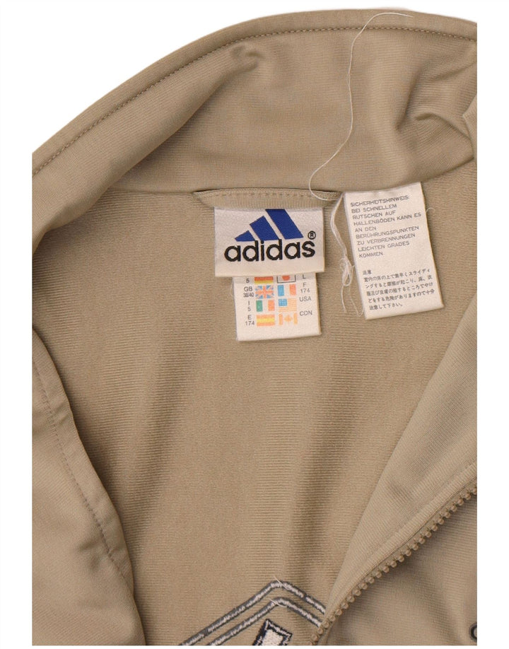 Adidas muška trenirka gornja jakna UK 38/40 srednje siva poliester u boji