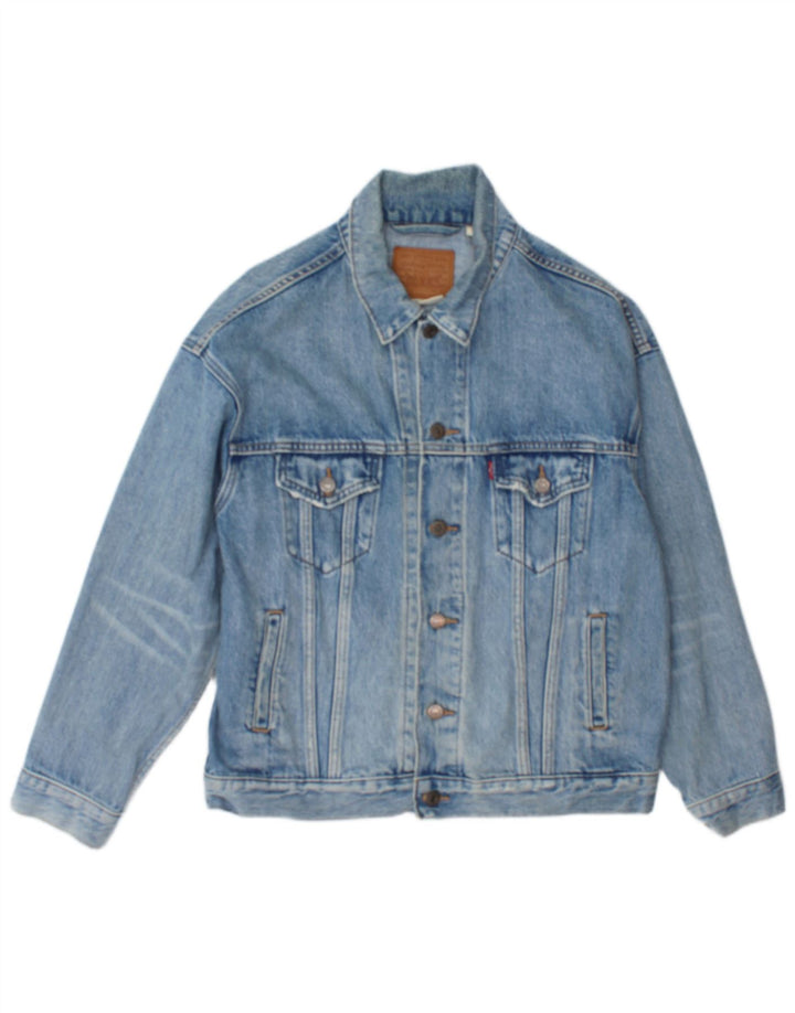 Levi's muška traper jakna UK 34 XS plavi pamuk