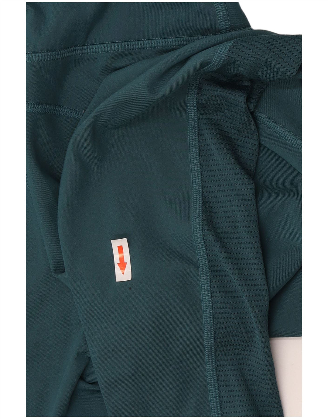 Nike Ženske Dri Fit Graphic Leggings UK 12 Medium Green Polyester