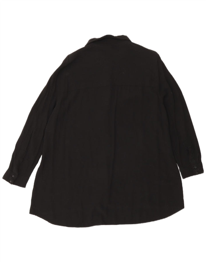 Zara ženska duga haljina UK 18 XL crna