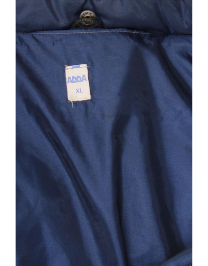 Vintage muška podstavljena jakna UK 42 XL tamnoplava
