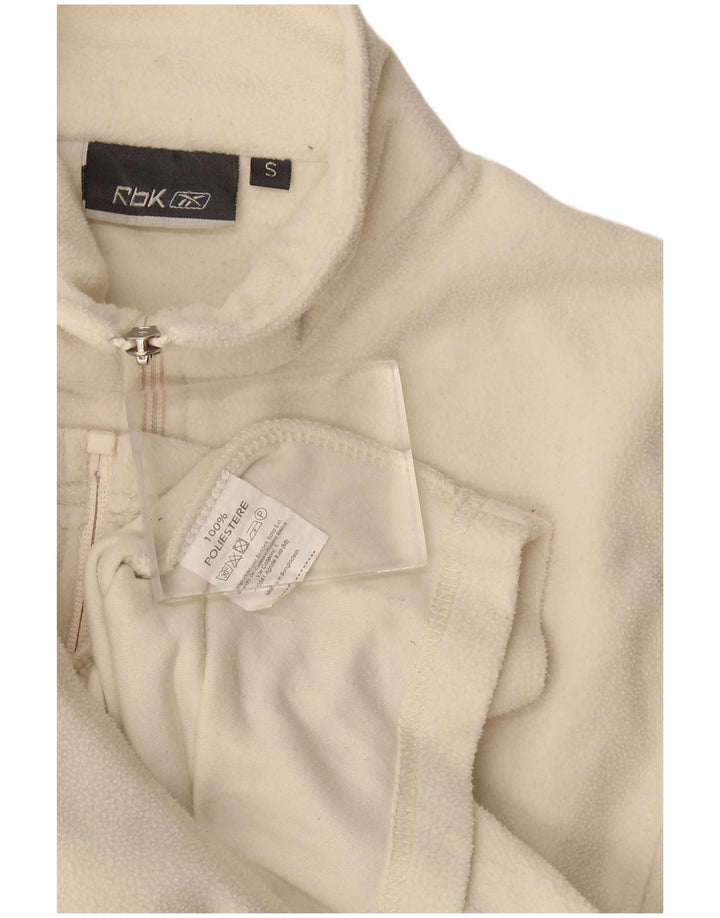 Reebok ženska jakna od flisa UK 10 Small off white poliester