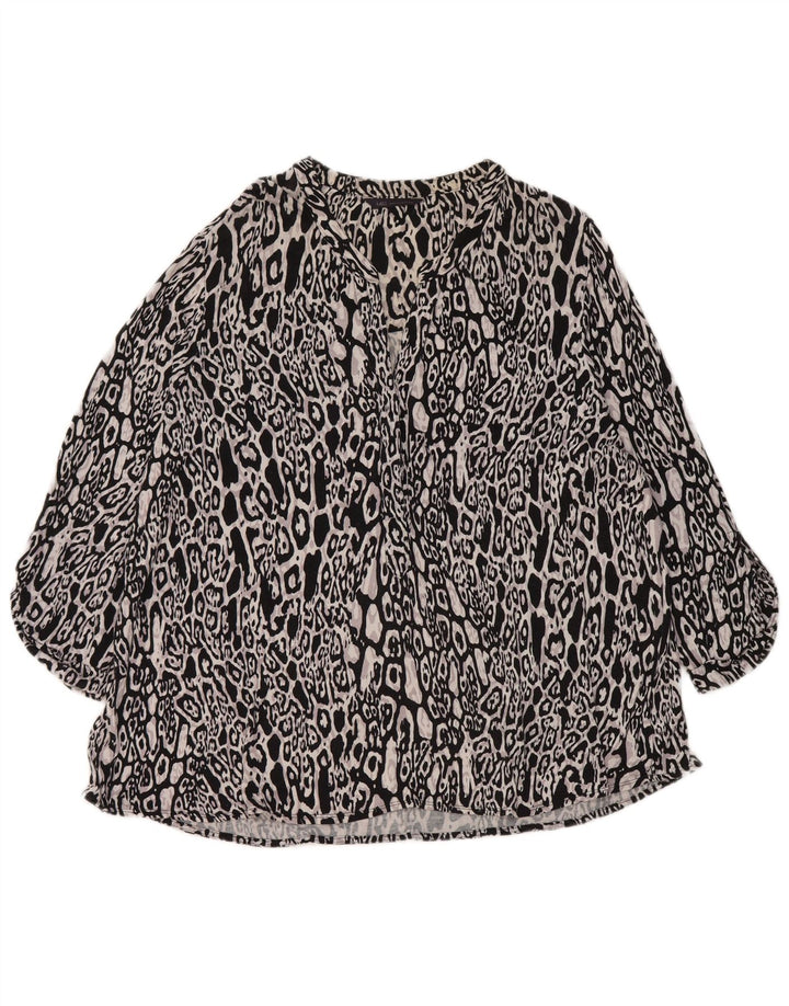 Top ženske bluze Marks & Spencer UK 20 2XL Višebojni životinjski print