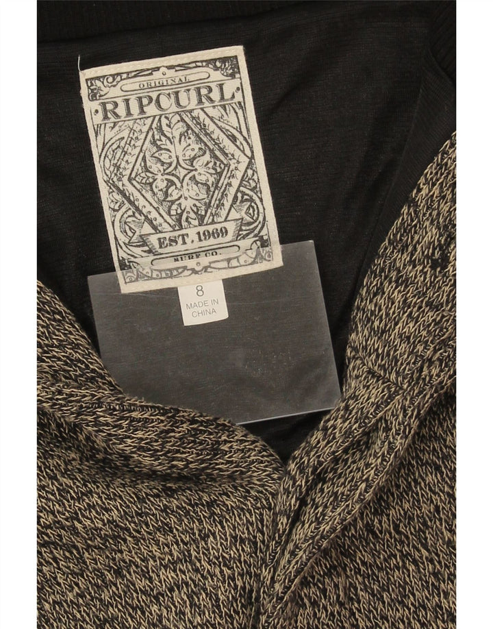 Rip Curl ženski kardigan pulover opuštenog kroja US 8 srednje tamnoplave boje s pjegama