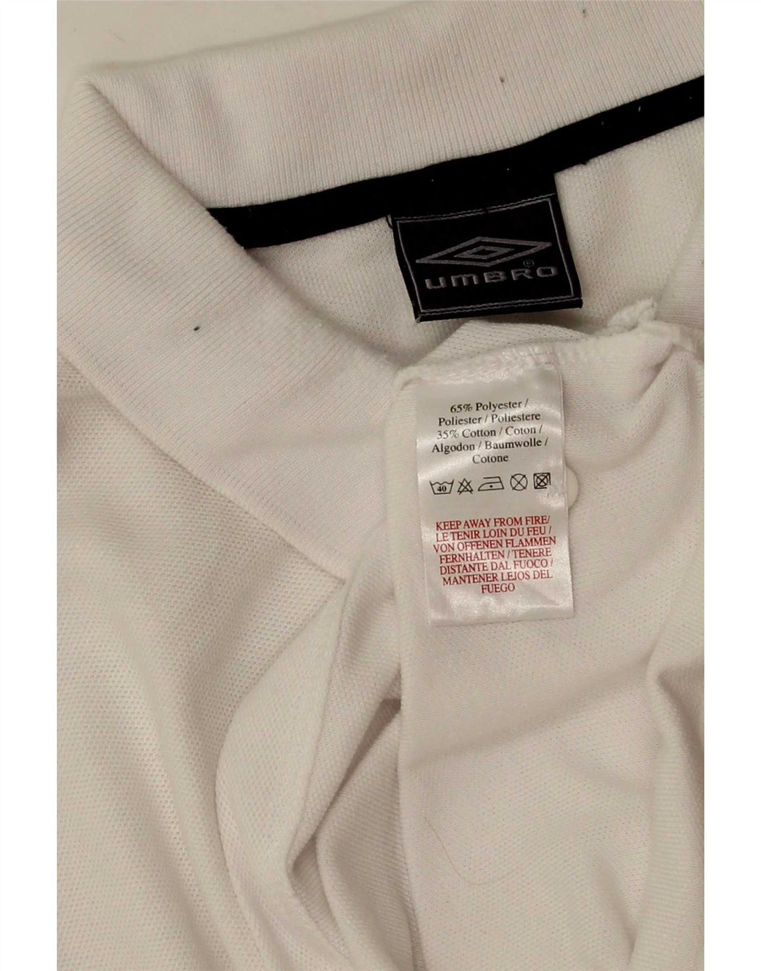 Umbro muška polo majica velika bijela poliester