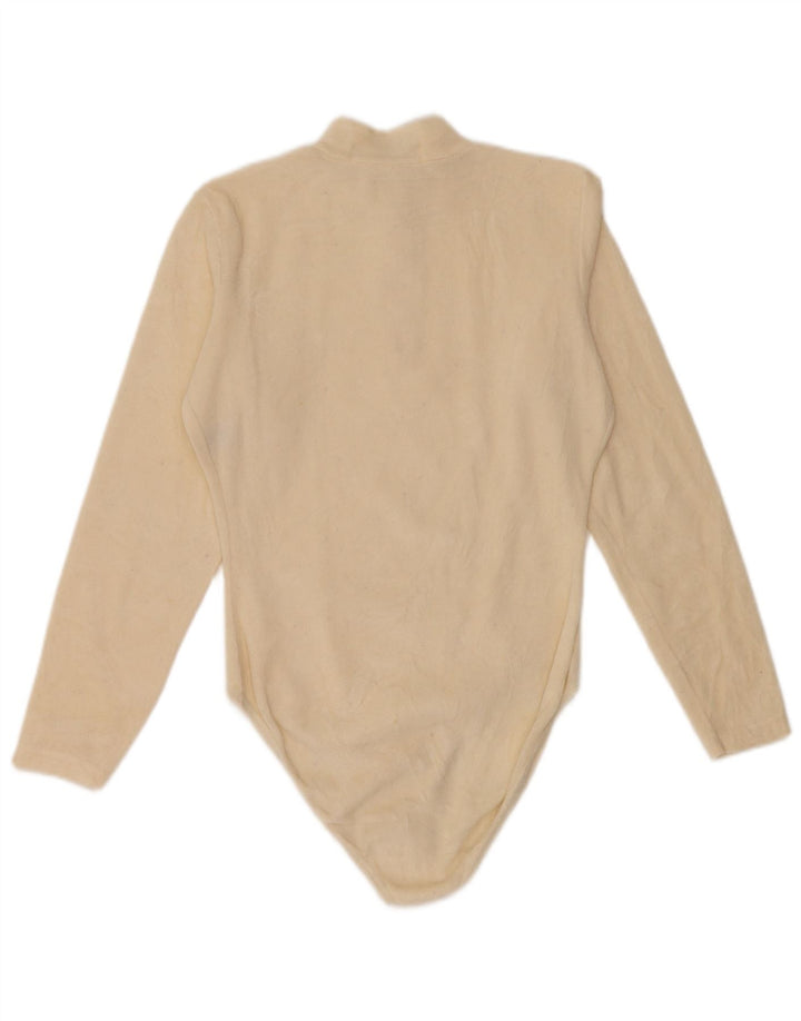 FILA ženski bodi od flisa dugih rukava IT 42 srednje bijele boje