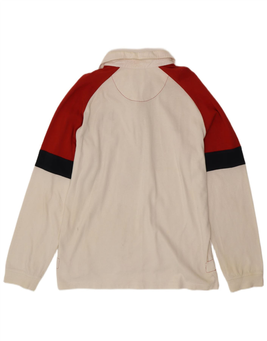 NIKE Muška polo majica dugih rukava za ragbi UK 45/47 XL Bijela boja