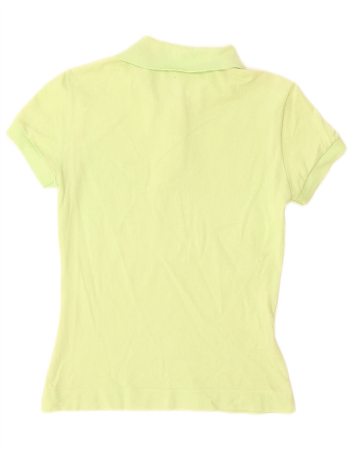 Lacoste ženska polo majica veličine 38, srednje zeleni pamuk