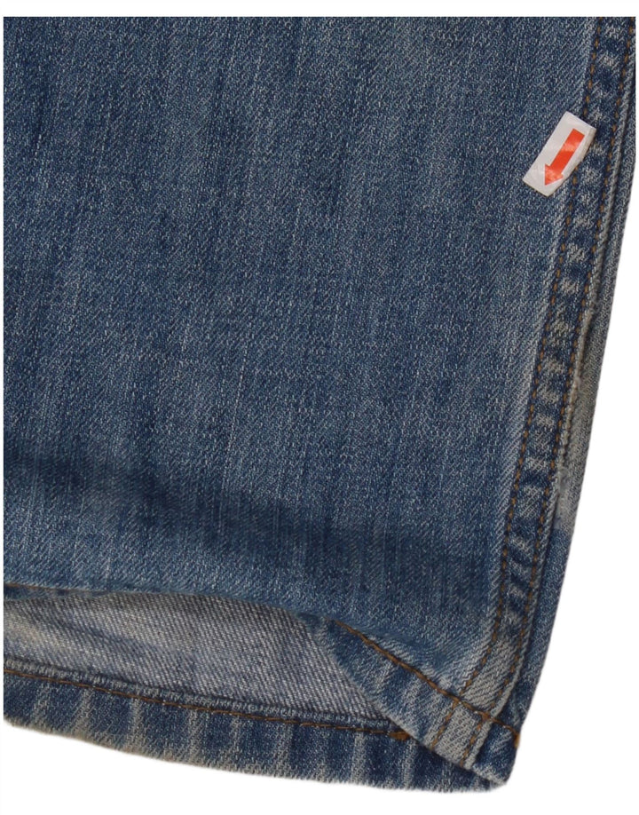 LEVI'S muške 514 ravne traperice W34 L32 plavi pamuk