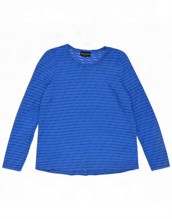 Emporio Armani ženska bluza Top IT 40 Small Blue Striped