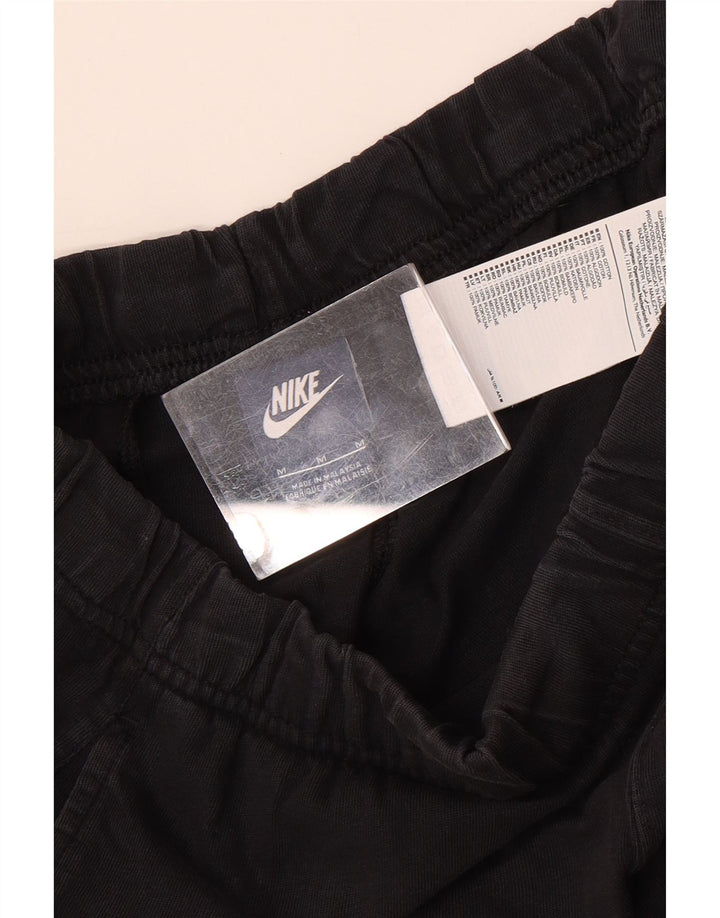Nike muške grafičke sportske kratke hlače srednje crne pamučne boje