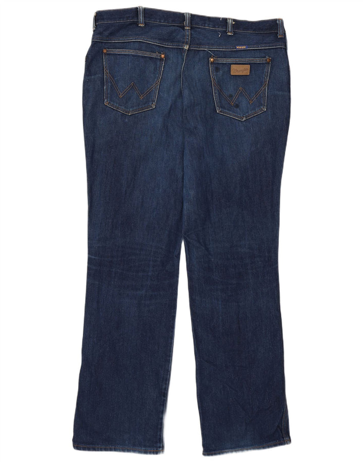 Wrangler muške ravne traperice W40 L31 tamnoplave