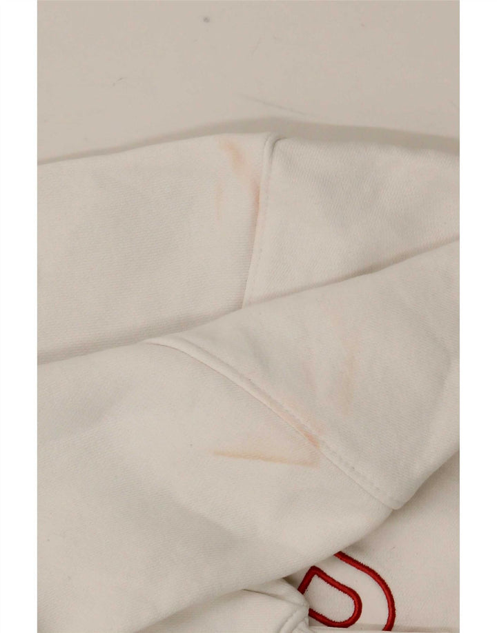 Reebok Ženska kratkotrajna majica s grafičkim motivima UK 8/10 Mali bijeli poliester