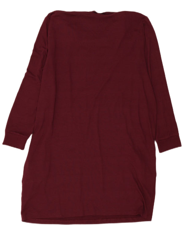 Marks & Spencer Ženska džemper haljina dugih rukava UK 24 4XL Bordo