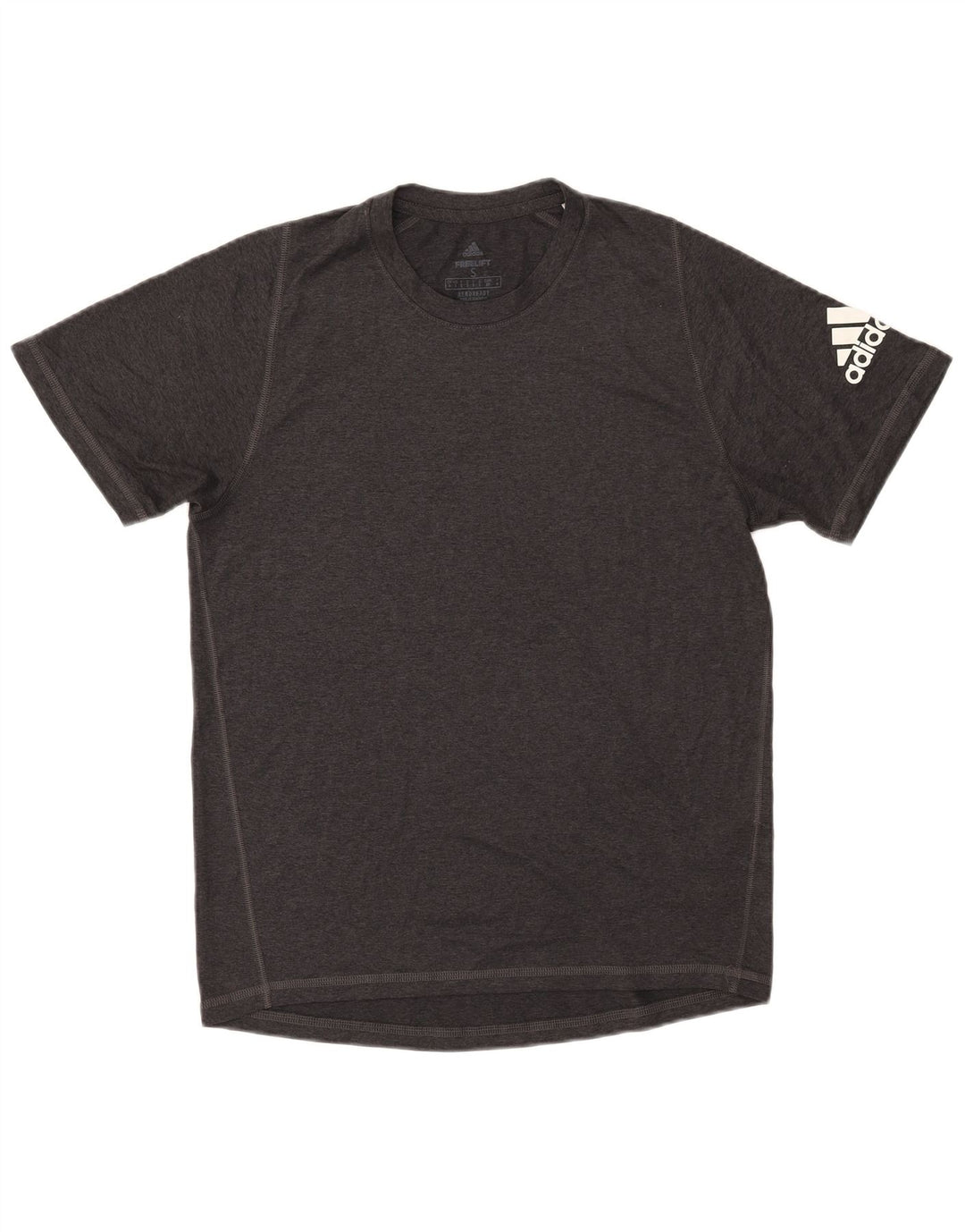 Adidas muška Aeroready majica kratkih rukava s malim sivim poliesterom