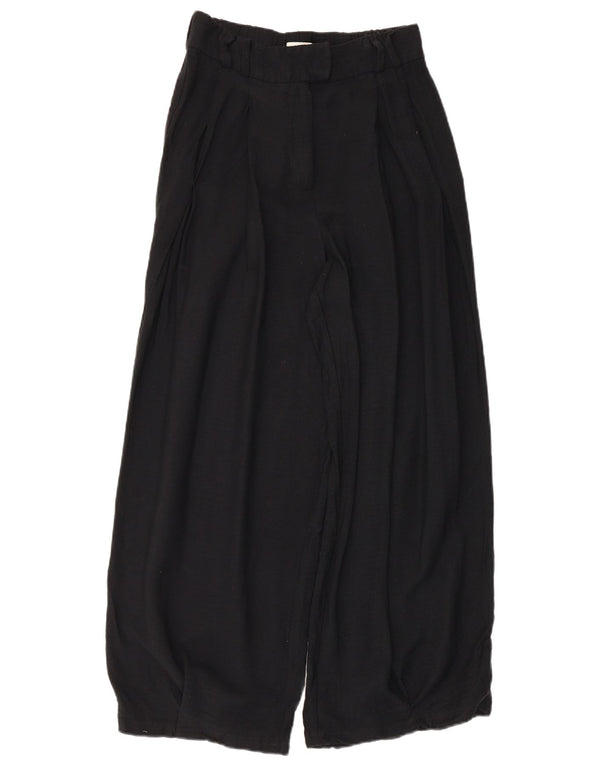 Topshop ženske harem hlače visokog struka UK 8 male W28 L25 crna viskoza