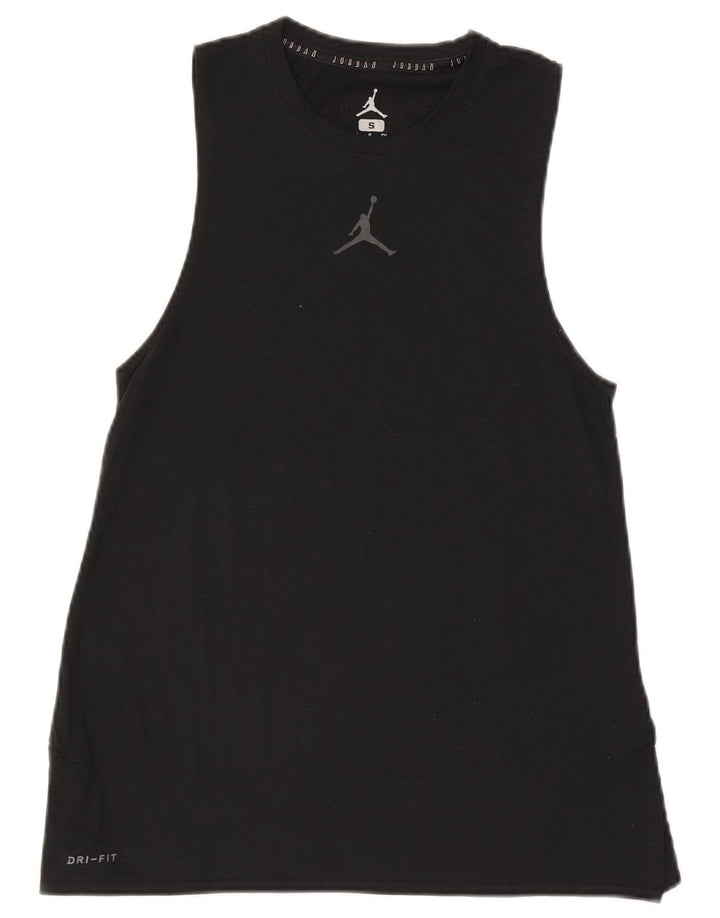 Jordan muški Dri Fit prsluk Mali crni poliester