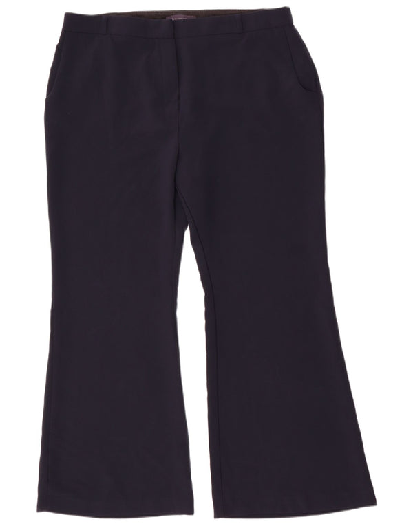 Marks & Spencer ženske chino hlače UK 18 XL W36 L30 tamnoplave