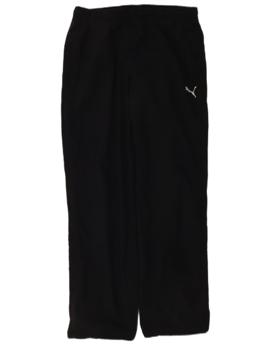 Puma muške trenirke male crne poliesterske hlače