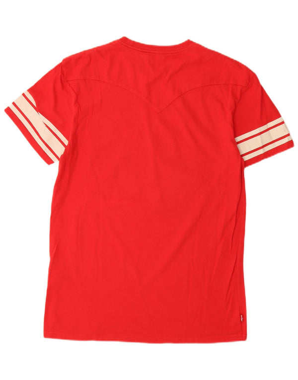 LEVI'S muška majica kratkih rukava San Francisco Graphic, srednji crveni pamuk