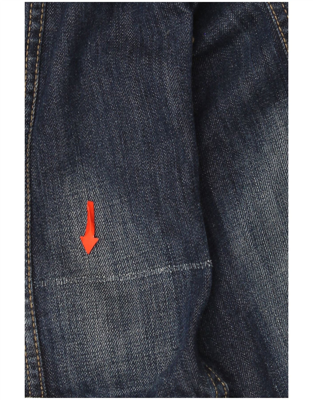 Gas ženska traper jakna UK 12 srednje tamnoplavi pamuk