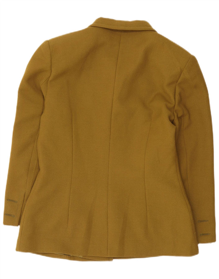 Roccobarocco ženski sako sa 4 gumba IT 44, srednja kaki vuna