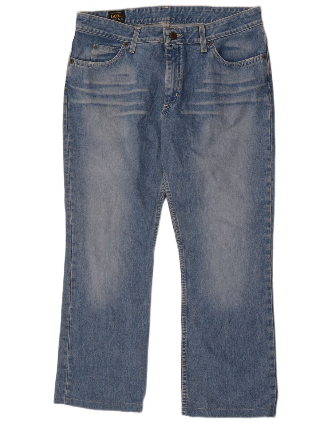 Ženske traperice Lee Cameron Bootcut W34 L27 plavi pamuk
