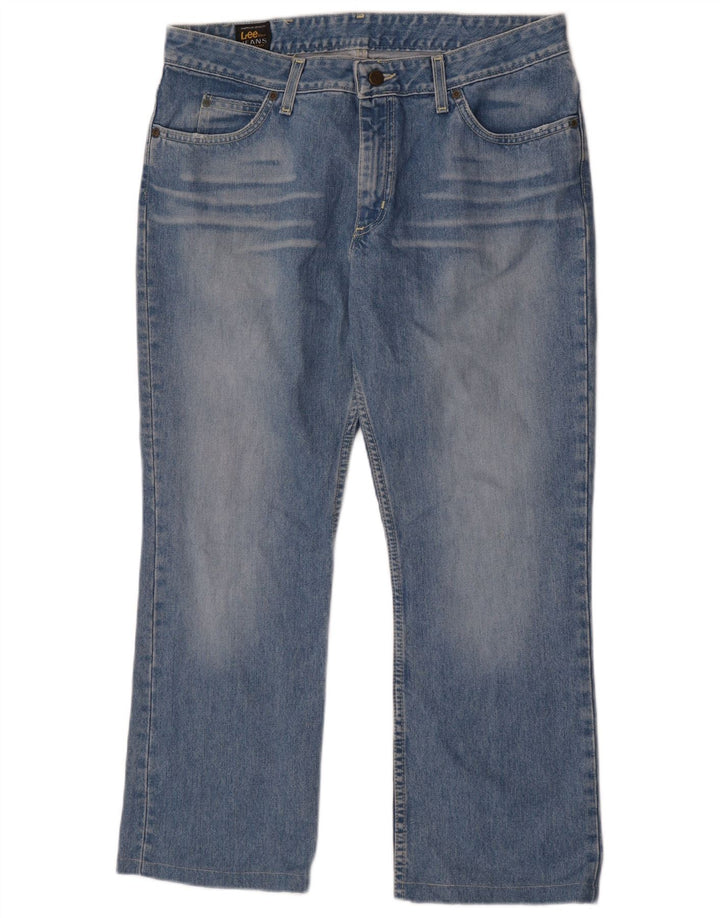 Ženske traperice Lee Cameron Bootcut W34 L27 plavi pamuk