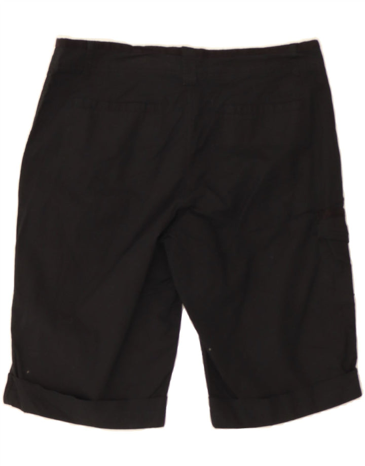 DKNY Womens Cargo Shorts US 6 Medium W32 Black Cotton Vintage Dkny and Second-Hand Dkny from Messina Hembry 