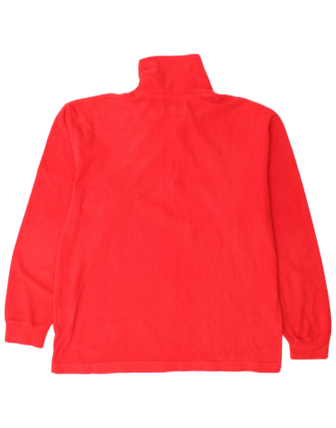 Invicta Muški džemper od flisa s patentnim izrezom Mali crveni poliester