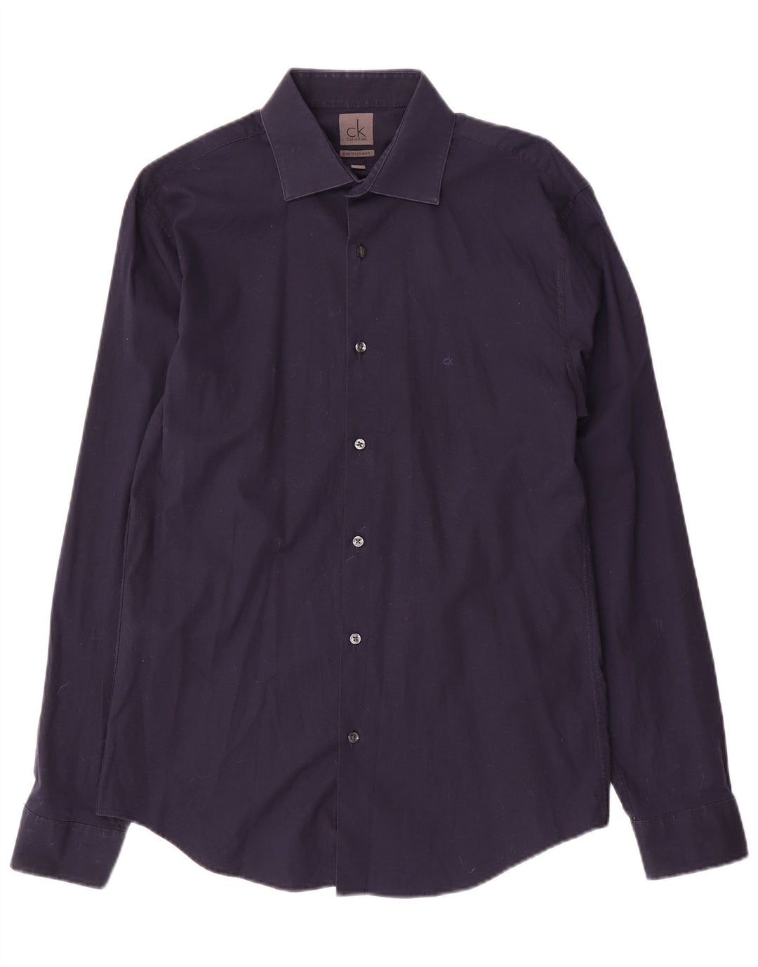 Calvin Klein muška uska košulja veličina 40 15 3/4 srednje tamnoplava
