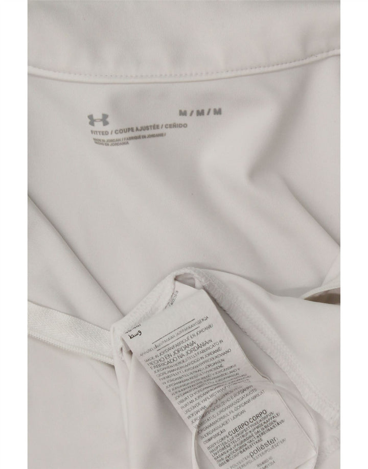 Under Armour, gornji dio trenirke s patentnim izrezom UK 12 srednje bijele boje