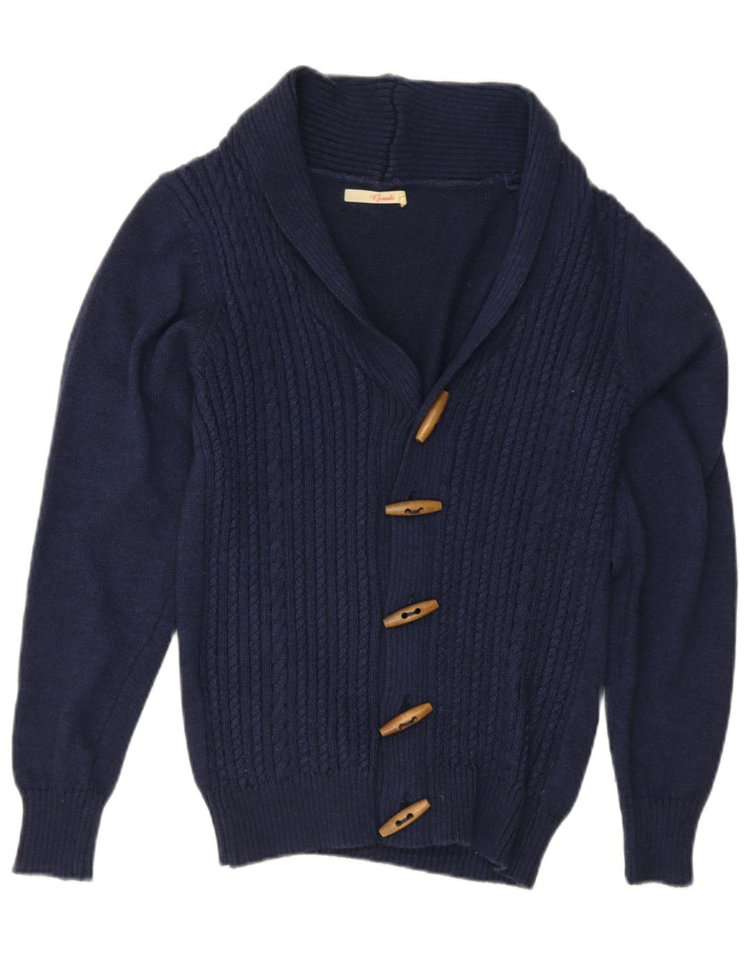 Gaudi ženski kardigan džemper UK 16 Veliki tamnoplavi vuneni