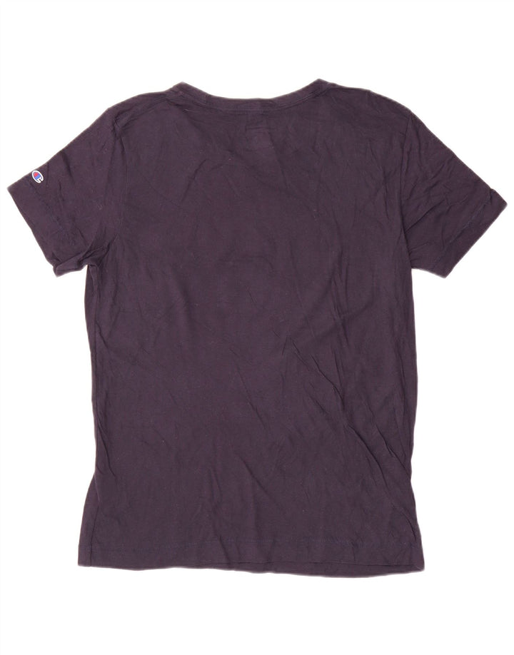 Champion ženska gornja majica kratkih rukava s grafičkim motivima Notre Dame UK 16 Veliki tamnoplavi pamuk