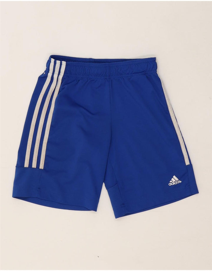 ADIDAS Boys Aeroready 2 Piece Set 9-10 Years  Blue Polyester