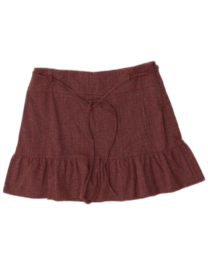 Max & Co. Ženska mini suknja W30 srednje tamnocrvena