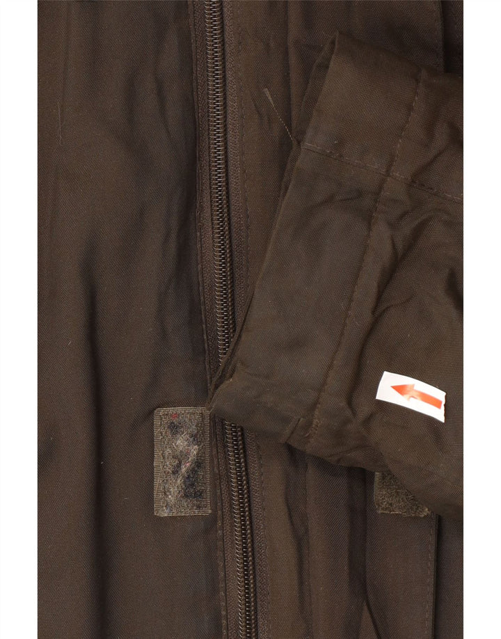 Mountain Warehouse muška parka jakna s kapuljačom UK 38 srednje smeđi najlon