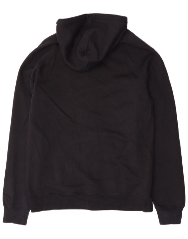 Puma muška pulover s kapuljačom s patentnim zatvaračem, veliki crni pamuk