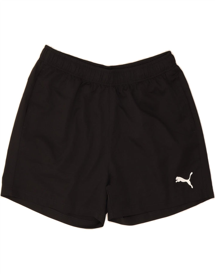 PUMA Mens Sport Shorts XL  Black Polyester Vintage Puma and Second-Hand Puma from Messina Hembry 