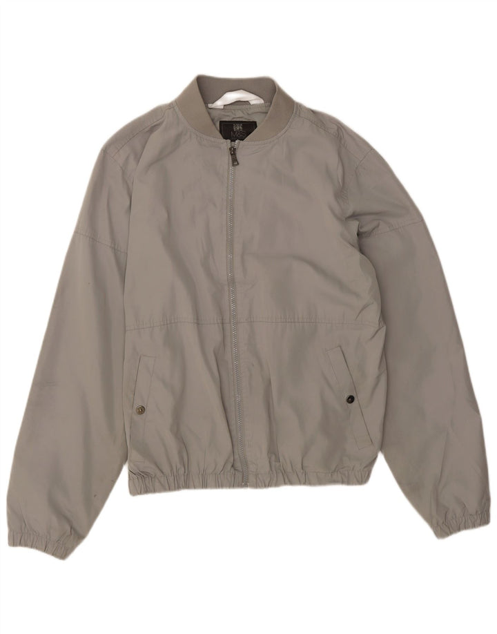Marks & Spencer muška bomber jakna UK 40 veliki sivi poliester
