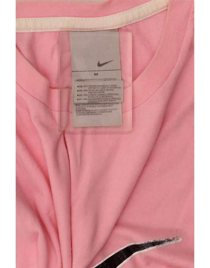 Nike Muška majica kratkih rukava srednje veličine, ružičasti pamuk