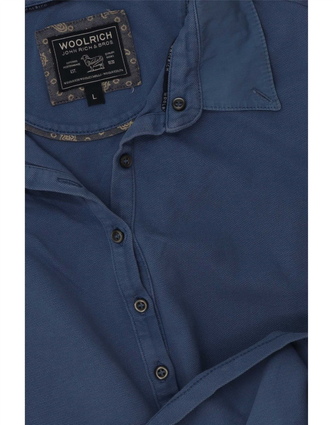 Woolrich ženska polo majica UK 16 Large Blue