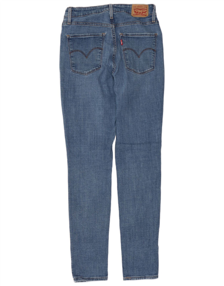 LEVI'S ženske uske traperice visokog struka 721 W28 L30 plavi pamuk