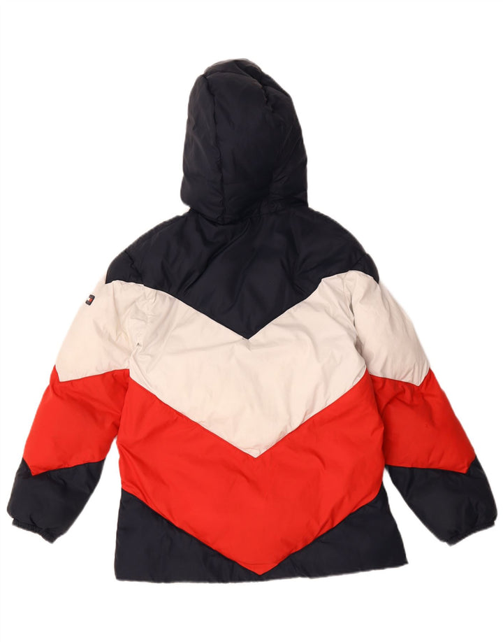 Višebojna jakna s kapuljačom Tommy Hilfiger za dječake 11-12 godina